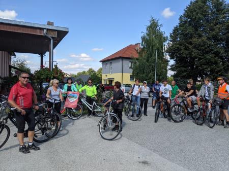 V okviru aktivnosti Evropskega tedna mobilnosti, smo izvedli kolesarjenje po občinah Razkrižje, Ljutomer in Črenšovci 1